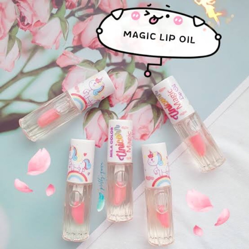 MILA COLOR Magic Lip Oil UNICORN