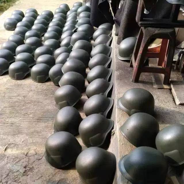 Termurah di Shopee Helm TNI- PASGT- Tactical- MICH 2000- Pelatih- 3 In 1 Warna Hijau hitam  Murah