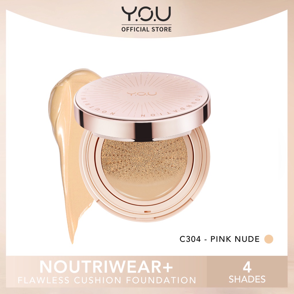 Y.O.U Noutriwear+ Flawless Cushion Foundation Spf 40 | YOU