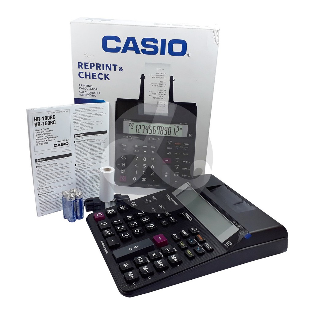 Jual Kalkulator Casio Printing Calculator HR150RC HR150 RC Original