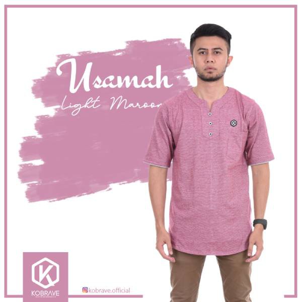 Baju Koko Pria Koko USAMAH Series Baju koko Pria Baju Muslim Pria terbaru KHUSUS SIZE BESAR