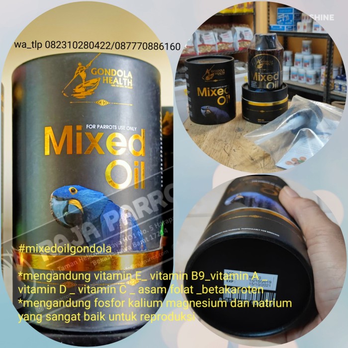 gondola mixed oil parrot 300 ml