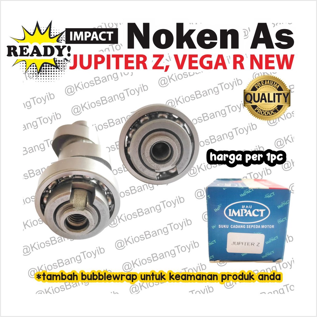 Noken As / Camshaft / As Klep Yamaha Jupiter Z Vega R New (IMPACT)