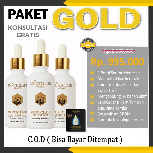 Montclair Hair Serum Serum Penumbuh Rambut Montclair Grasse Hair Serum Obat Penumbuh Rambut Serum Pe