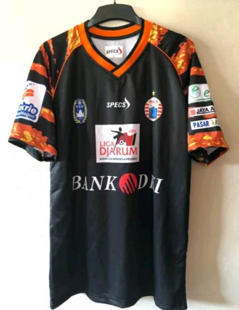 Jersey Persija Jakarta Away 2006 Liga Jarum Hitam GRADE ORI Apparel Retro