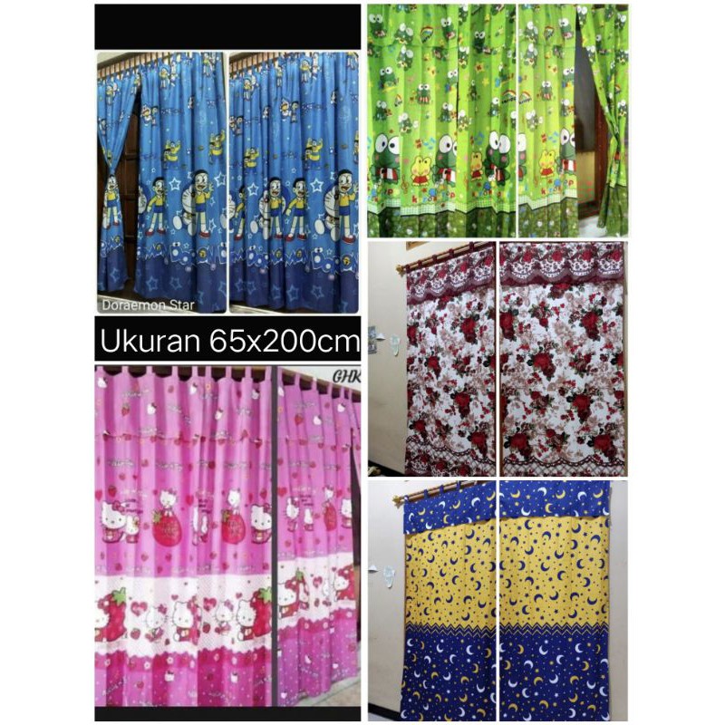 [Unik]GORDEN PINTU KARAKTER / TIRAI PINTU KARAKTER