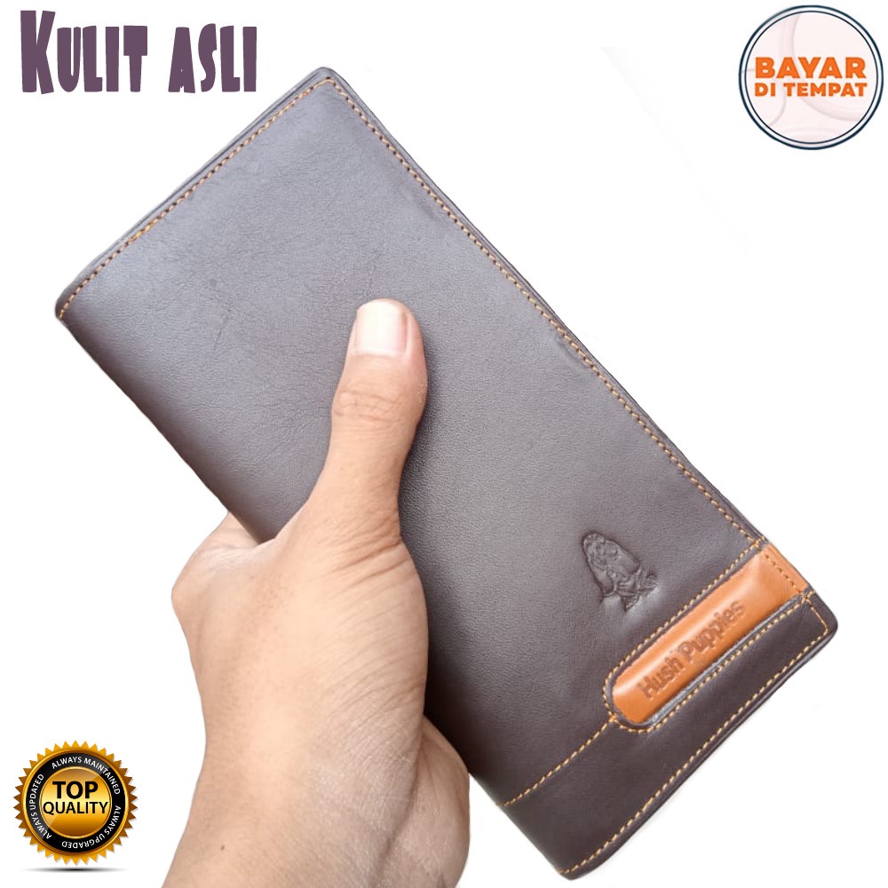 Dompet Panjang Kulit Asli / Dompet Kulit Model Panjang / Dompet Pria Kulit Asli