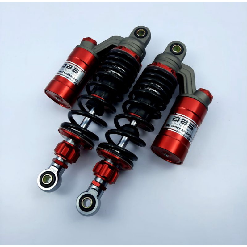 SHOCKBREAKER TABUNG DBS/8894 GP-SERIES MOTOR BEBEK RX KING-SUPRA-MEGAPRO-KARISMA-REVO-JUPITER Z-VEGA-BLACK/RED