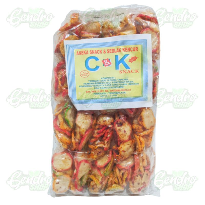

Keripik Seblak Kencur Jajan SD jadul enak