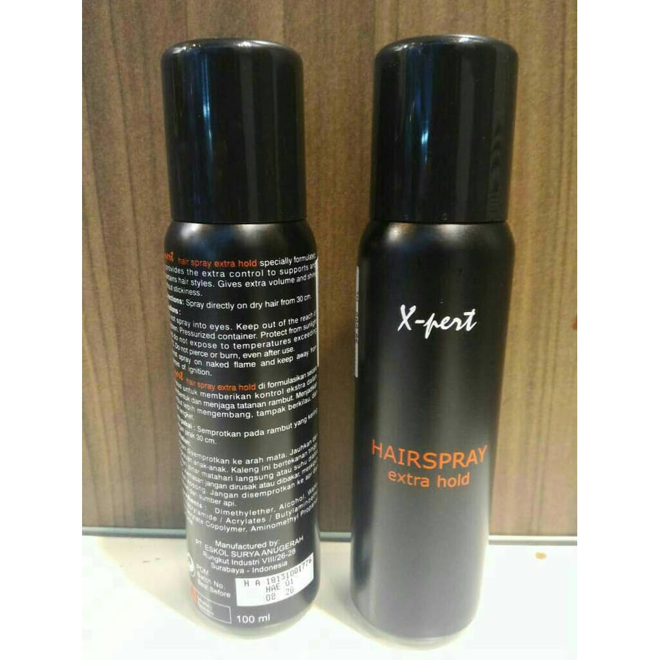 Minyak Rambut Minyak Kemiri Vitamin Rambut Xpert Hair Spray Extra Hold 100ml Termurah Shopee Indonesia