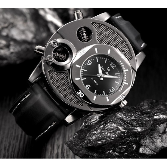 OSM - J114 Jam Tangan Pria Stainless Steel Arloji Jam Fashion Jam Analog Jam Import Batam