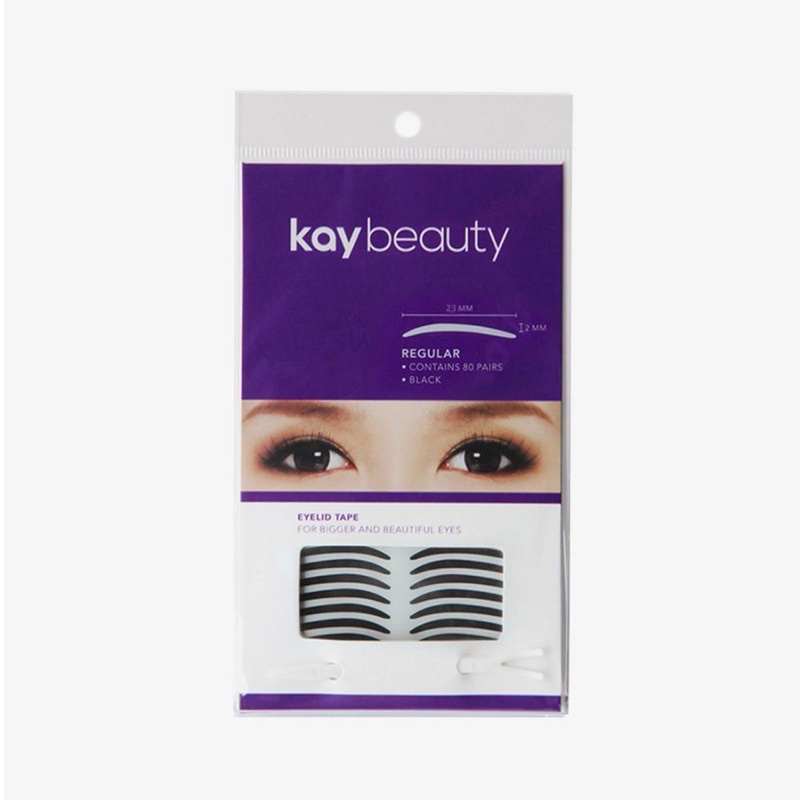 Kay Beauty 120 Pairs Black Eyelid Tape - Kaycollection