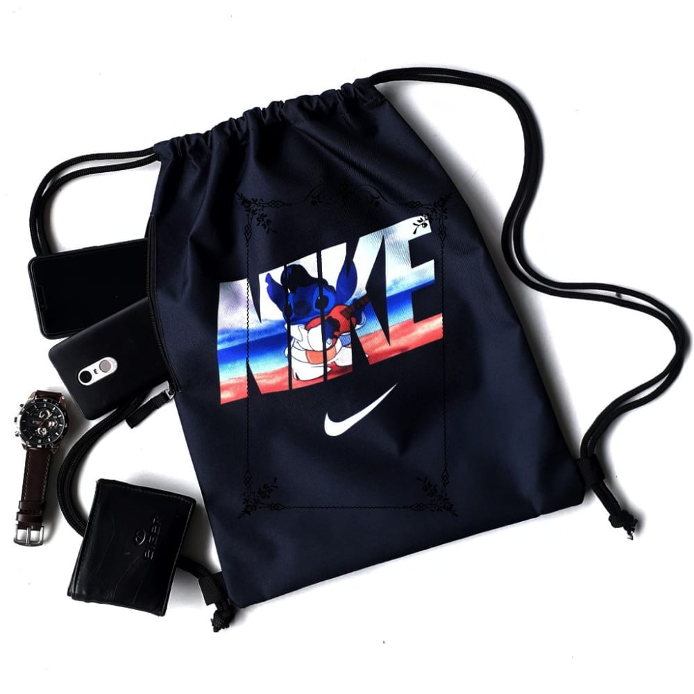 Grosir Tas Serut Gymsack String Bag Tas Futsal Sepak Bola Tas Olahraga Nike Stitch Keren