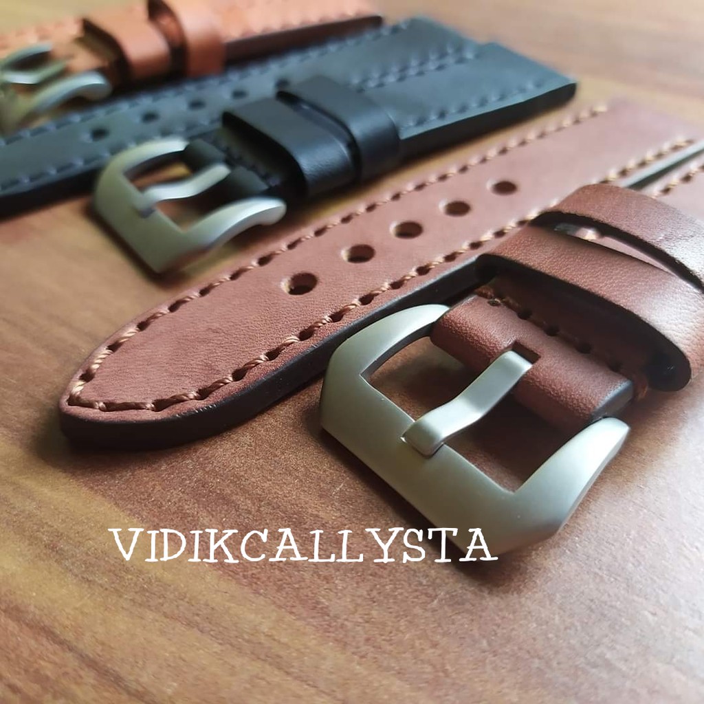 STRAP WATCH / TALI JAM TANGAN KULIT ASLI 20MM 22MM 24MM ORIGINAL