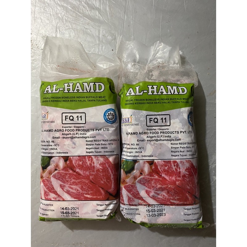 

Daging kerbau 900gr frozen food