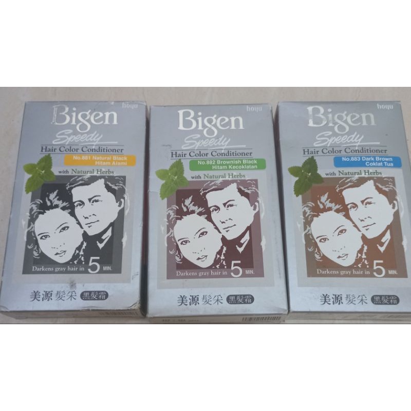 bigen speedy hair color conditioner 40gr