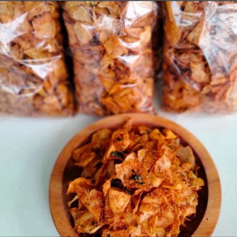 

KRIPIK SETAN DAUN JERUK KANG EMIL 250 gr