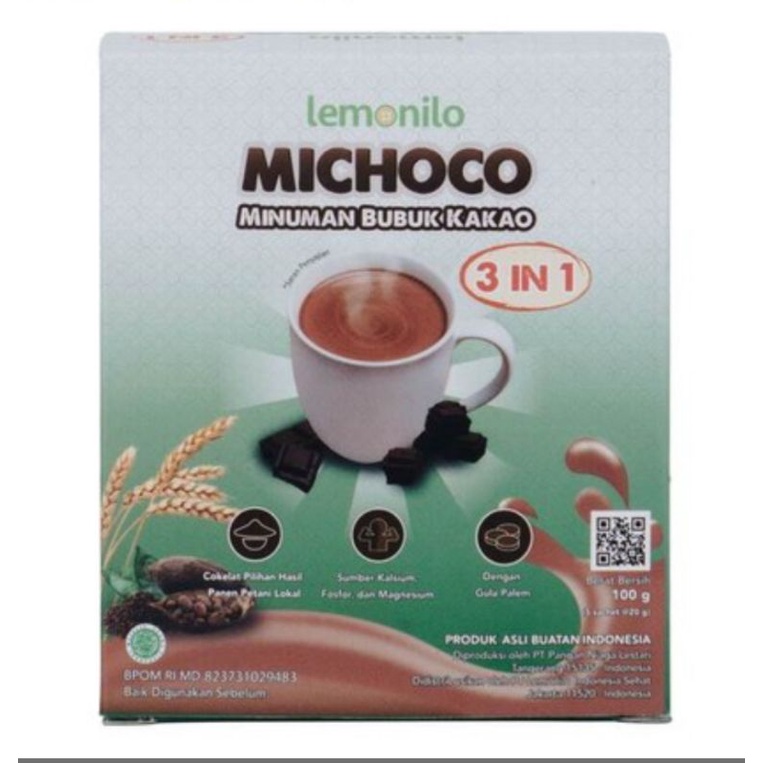 Michoco lemonilo minuman coklat