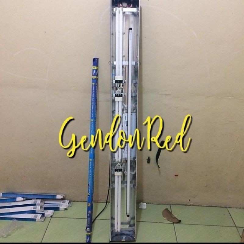 Lampu tanning arwana 3 pll dan  1 aquazonic 54watt 150cm