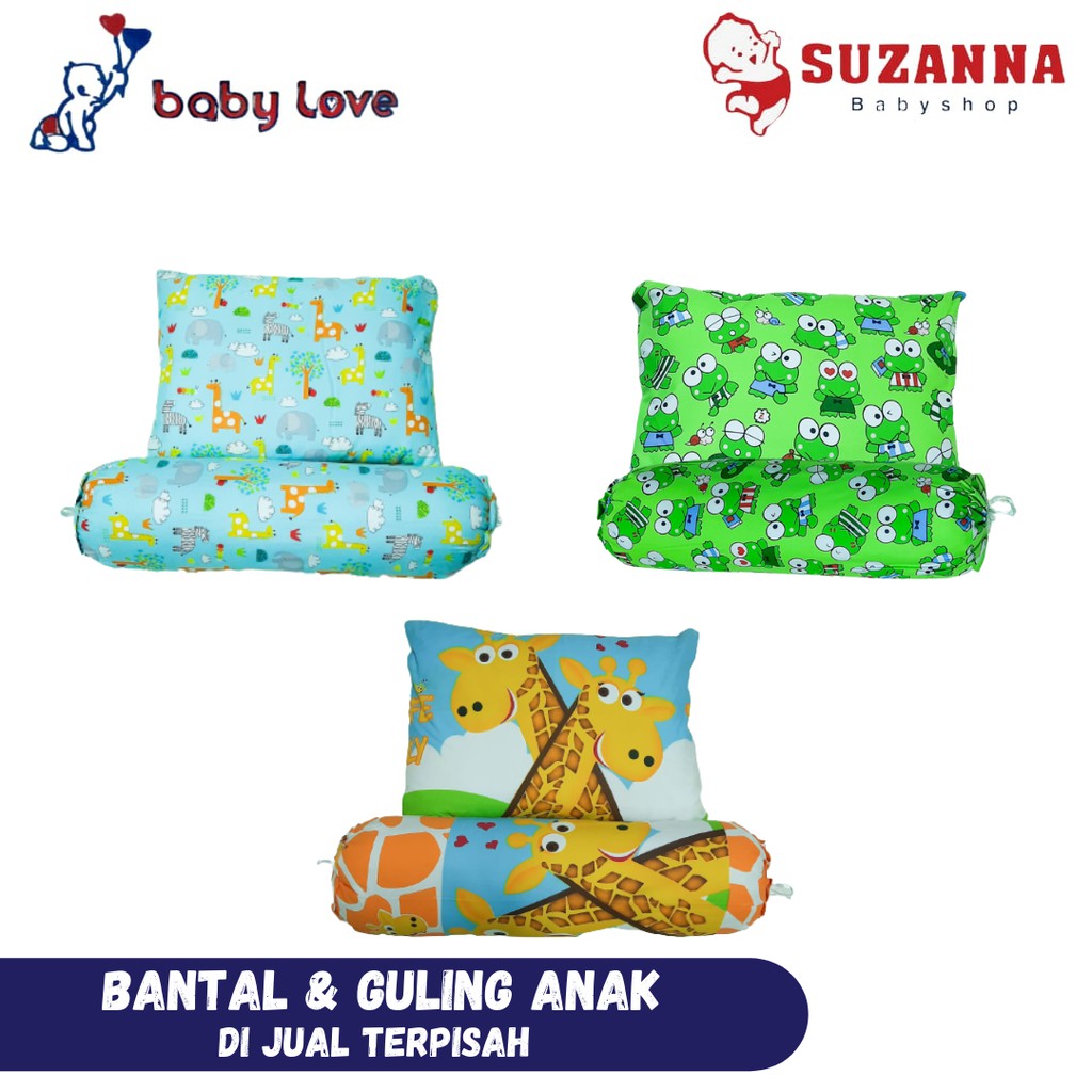 Suzanna Babyshop - Baby Love bantal balita motif karakter kartun