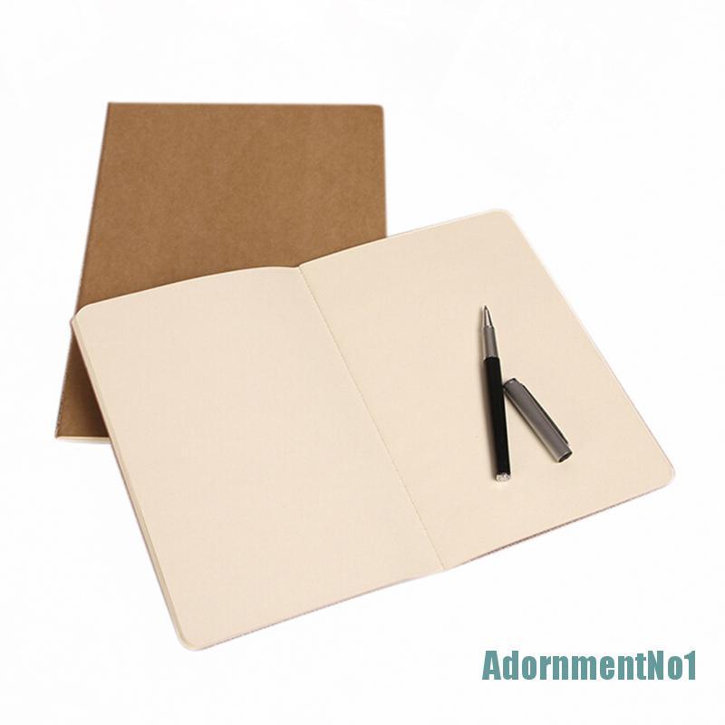 [AdornmentNo1]Kraft paper notebook blank notepad book vintage journal notebooks