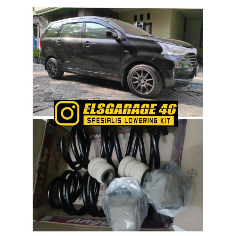 LOWERING KIT PER CUSTOM CEPER MOBIL AVANZA/XENIA/RUSH/TERIOS OLD 2004-2020