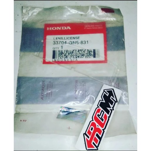 LENS LICENSE KACA BAWAH MIKA STOP LAMP GRAND LEGENDA ASTREA DLL ORI ORIGINAL HONDA 33704-GN5-831