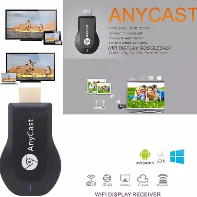 Konektor HDMI HP Ke TV Koneksi Wifi Dongle