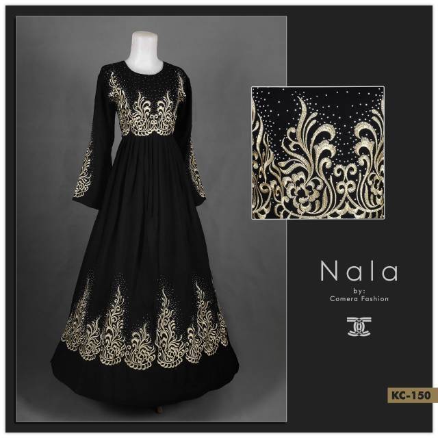 ( TERMURAH // BISA COD ) ABAYA TURKEY NALA 04 BY COMERA FASHION