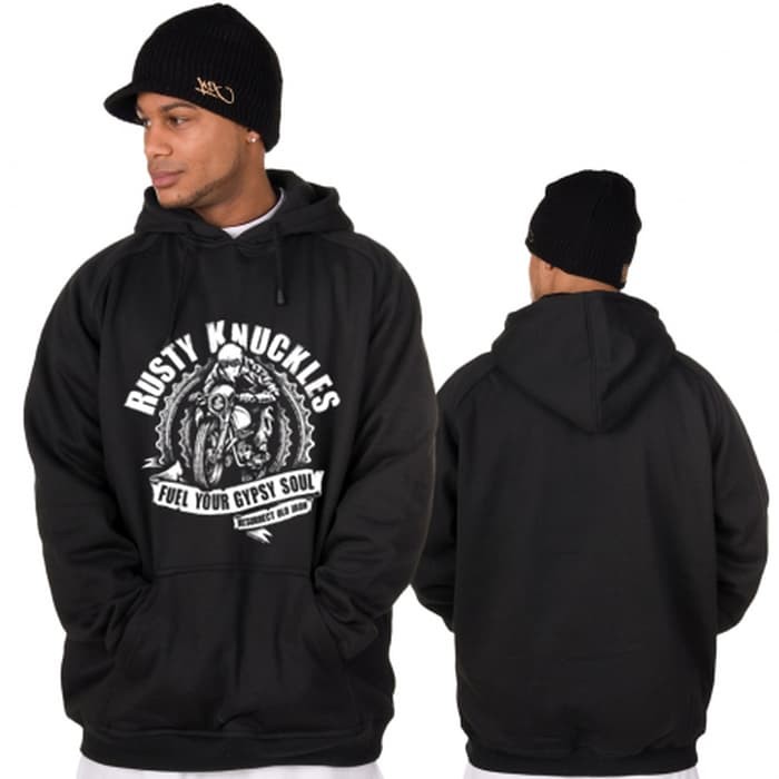 JAKET HOODIE SWEATER RACING RACER TEES RUSTY KNUCKLES