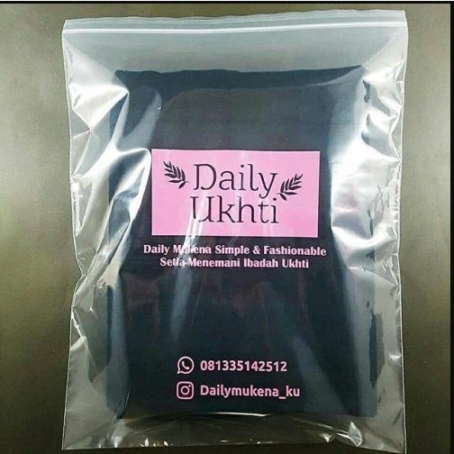 plastik baju / plastik klip sablon / plastik ziplok / plastik baju sablon / plastik kemasan