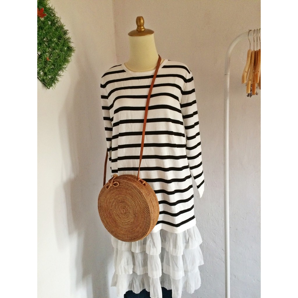 Blouse Import, baju bangkok, baju import bangkok, blouse wanita, knit, blouse knit