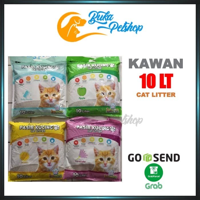 Jual Pasir Kucing Kawan 10lt Coffee Lavender Baby Powder Gojek Grab Baby Powder Indonesia Shopee Indonesia