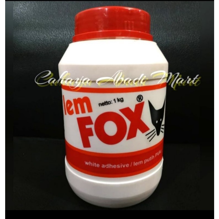 

LEM FOX PUTIH 1KG / LEM KAYU