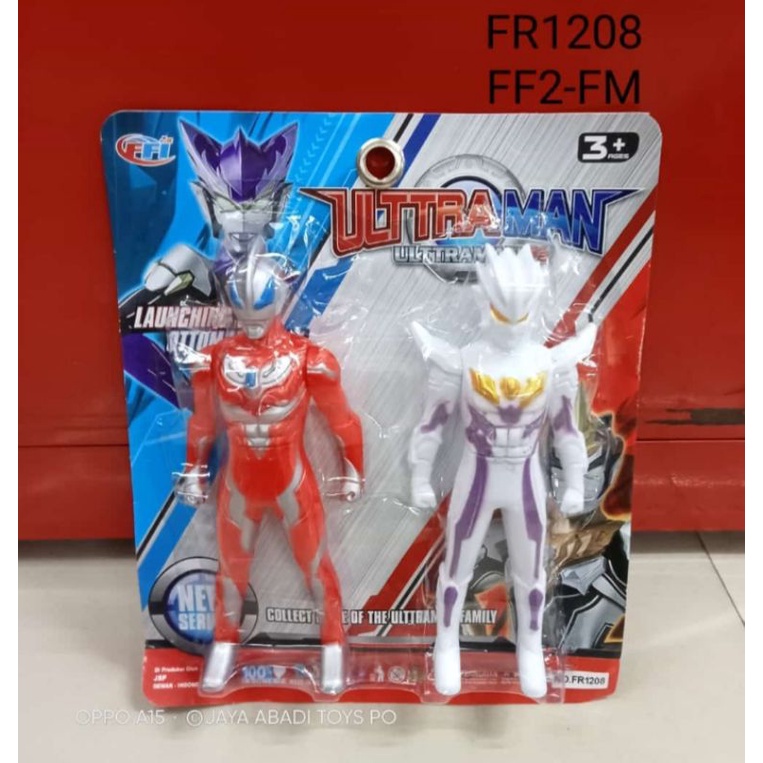 FR 1208 - Mainan Robot Ultraman Ultramen isi 2pc FR1208
