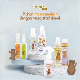 Tropee Bebe Candlenut Oil Candlenut Shampoo Olive Message Oil Hair Lotion TROPEEBEBE Tropeebebe Hair Lotion Tropee Kukui Tropee Bye Bye Bug Spray Cream Menyuburkan rambut bayi Perawatan rambut bayi