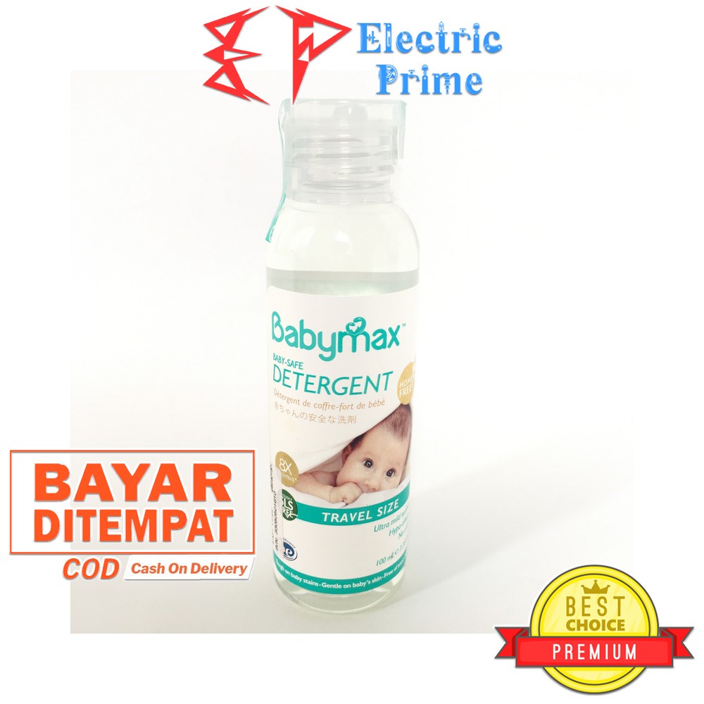 Babymax Detergent Bottle Untensils Cleanser Travel Size 100ml