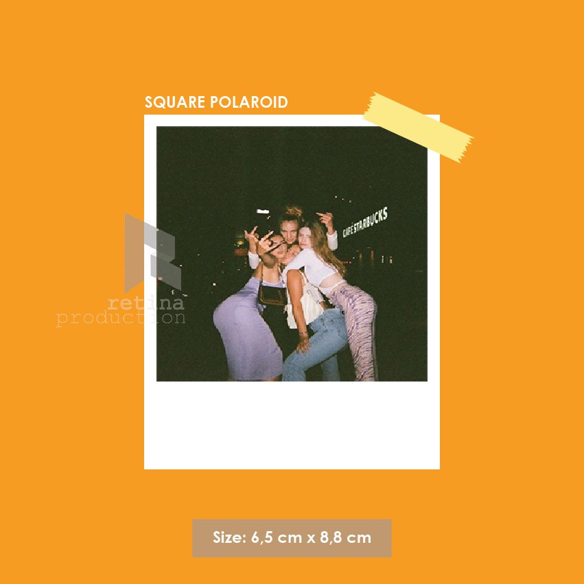 

Cetak Square Polaroid Laminasi