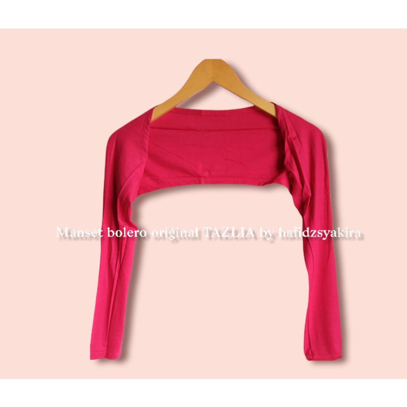 Manset bolero/manset lengan sambung original TAZLIA/kaos rayon PREMIUM