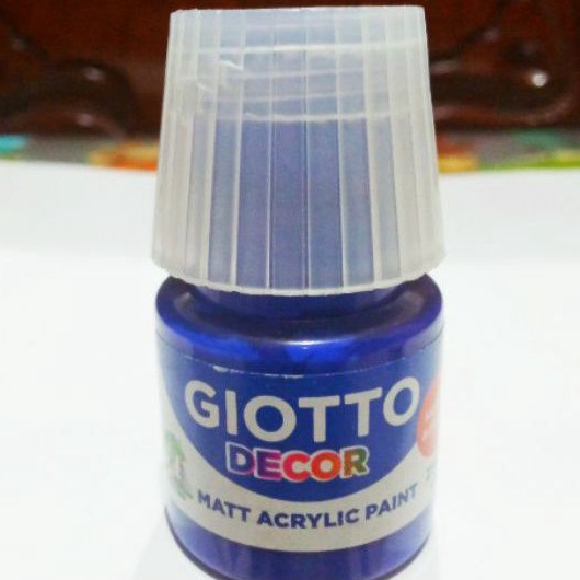 

GiottO DecoR AcryliC PaintS " UltramarinE BluE " 25 ml