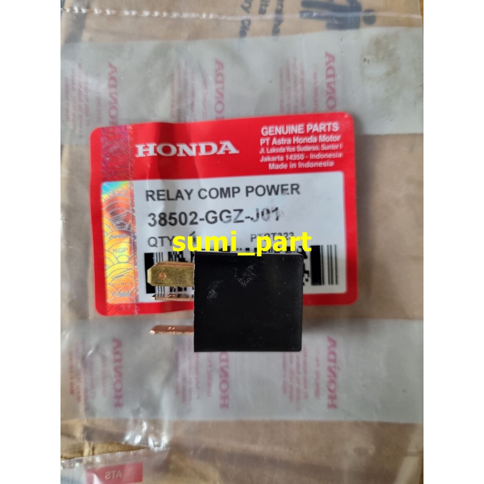 Relay Comp Power Bendik Stater Motor Honda Vario 150 beat Fi Esp 2015 - 2016 Beat Pop Scoopy Fi Edp Ring 12 dan 14 38502-GGZ-J01-2