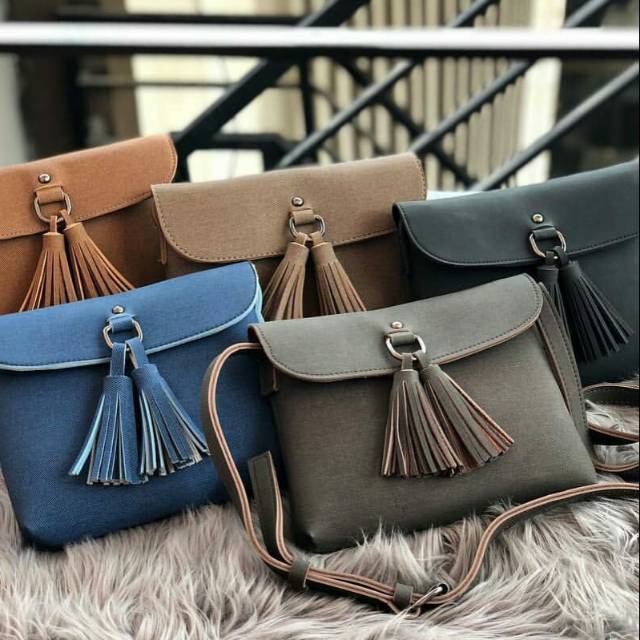 *Slempang.Sinyorita Bag Denime*