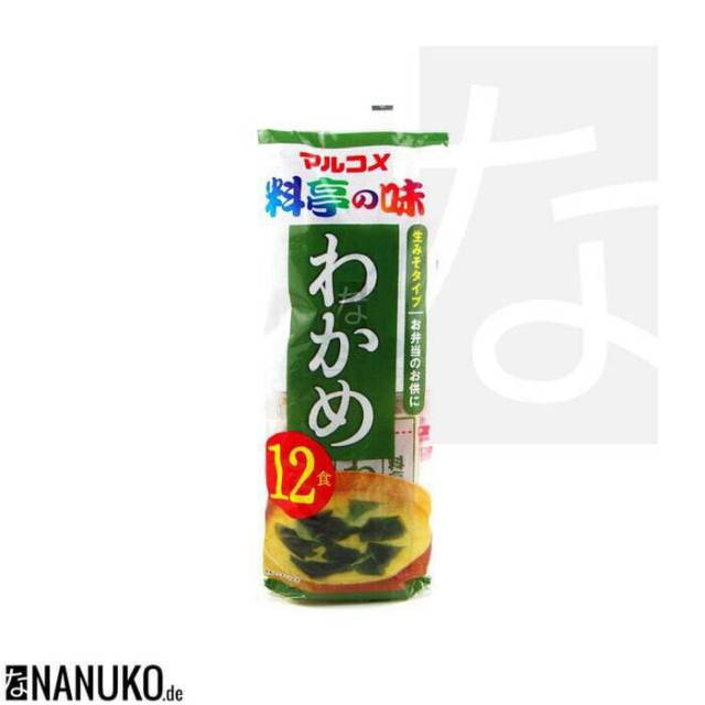 

Marukome Japan Miso Wakame Instant Soup Mix Miso Sup Instant Rumput Laut Jepang