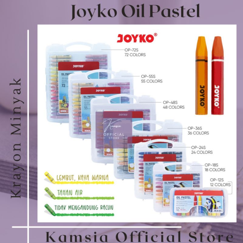 

Oil Pastel Krayon Minyak Joyko
