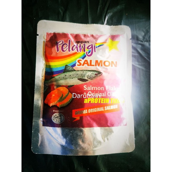 Amisan Pelangi Ikan Salmon