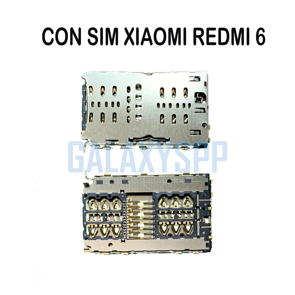 CON SIM CONEKTOR SIM REDMI 6