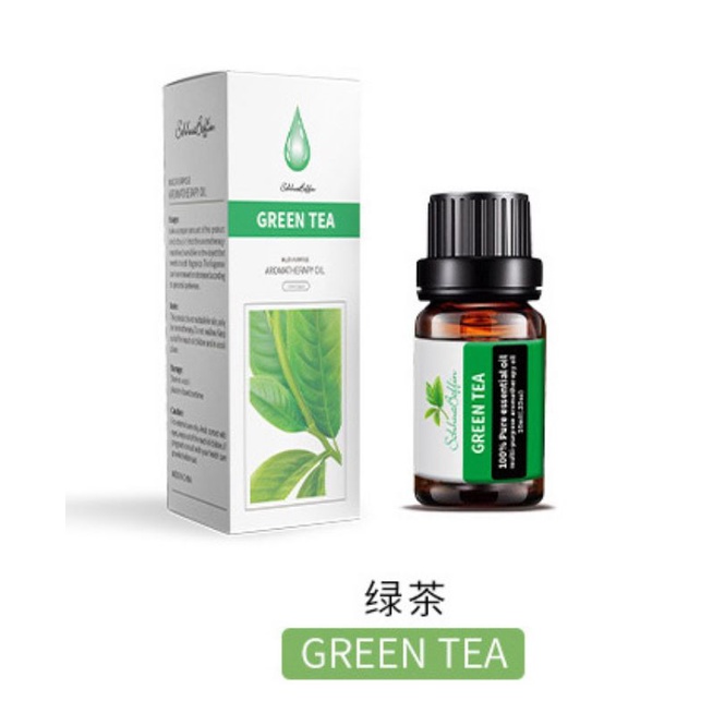 Aromatherapy Essential Oil Diffuser pengharum Ruangan Humidifier Aromatherapi Essential Oil Diffuser Pengharum Pewangi Ruangan-BQ-OIL - GREEN TEA