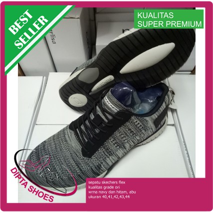 sepatu skechers pria/sepatu skechers flex pria/sepatu skechers man