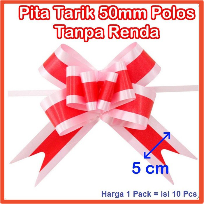 

Pita Serut Besar 50mm Aneka Motif 1 Pack isi 10 Pcs untuk Souvenir