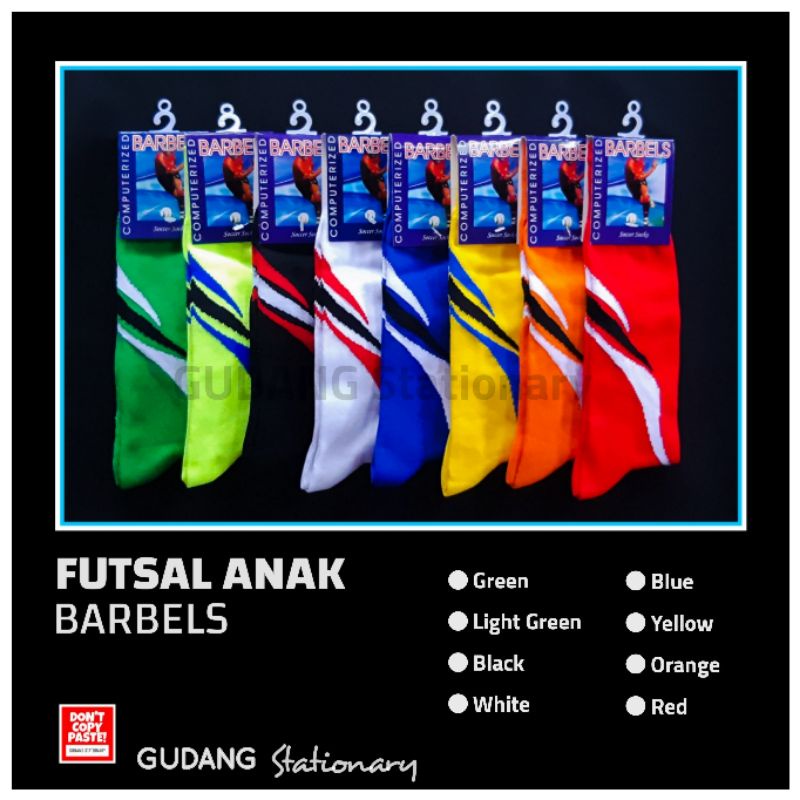 Kaos Kaki Futsal Anak BARBELS